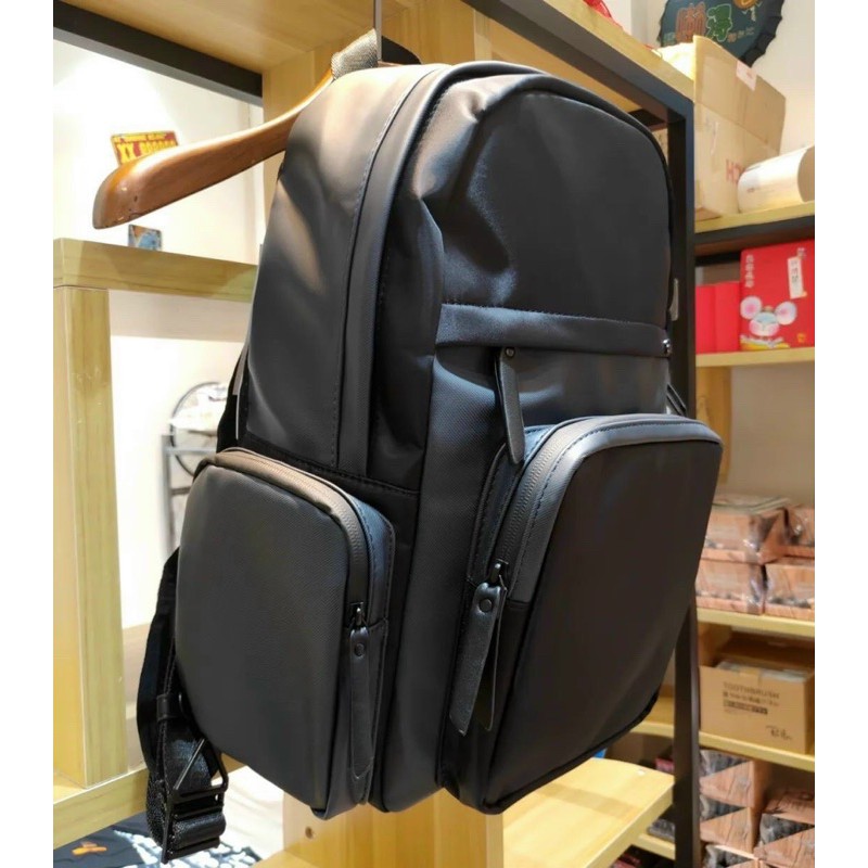 TNS - Balo form vuông có ngăn laptop quai đeo siêu êm C•K oxford backpack