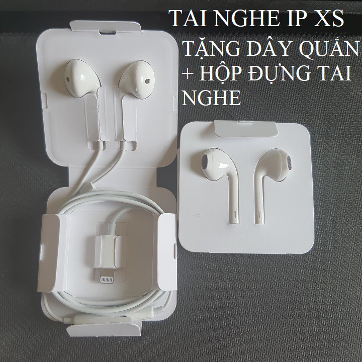 Tai nghe IP Xs bắt bluetooth bass êm tương thích dòng 6/7/8/7 plus/8 plus/X/Xs Max//11/11 pro max/12 pro max BH 12 tháng