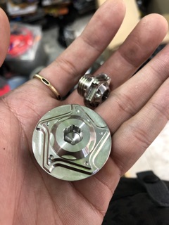 Ốc Mâm lửa [mẫu ngôi sao] - [FREESHIP XTRA] - inox dành cho honda - Ya - Su