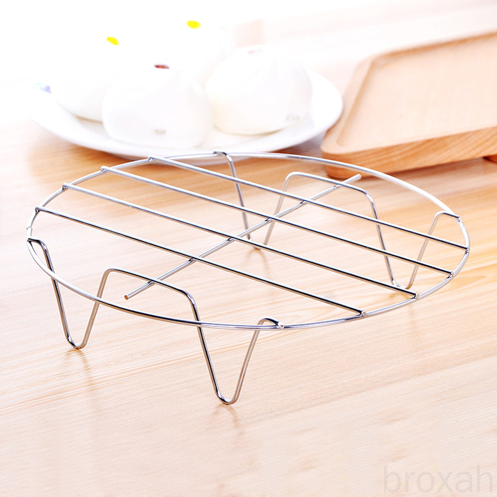 Giá hấp thực phẩm bằng thép không gỉ bền bỉ tiện lợi