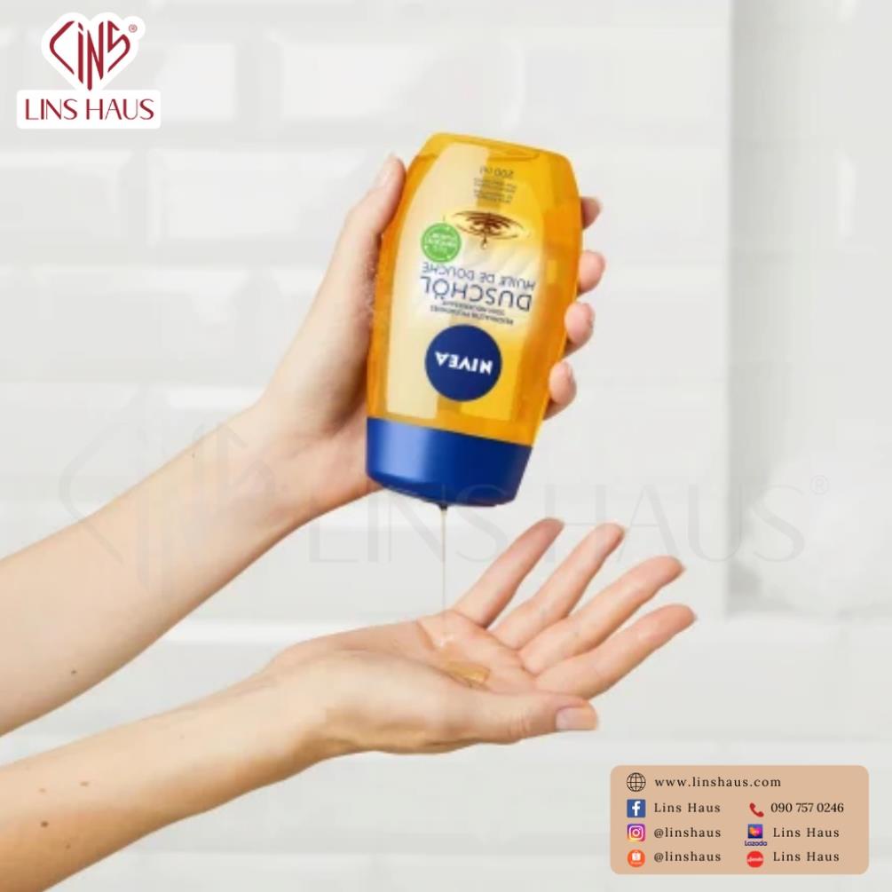 Tinh dầu Tắm Dưỡng da Nivea Dusch Ol 200ml