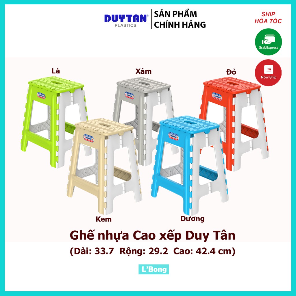 Ghế Nhựa Xếp Duy Tân nhiều màu