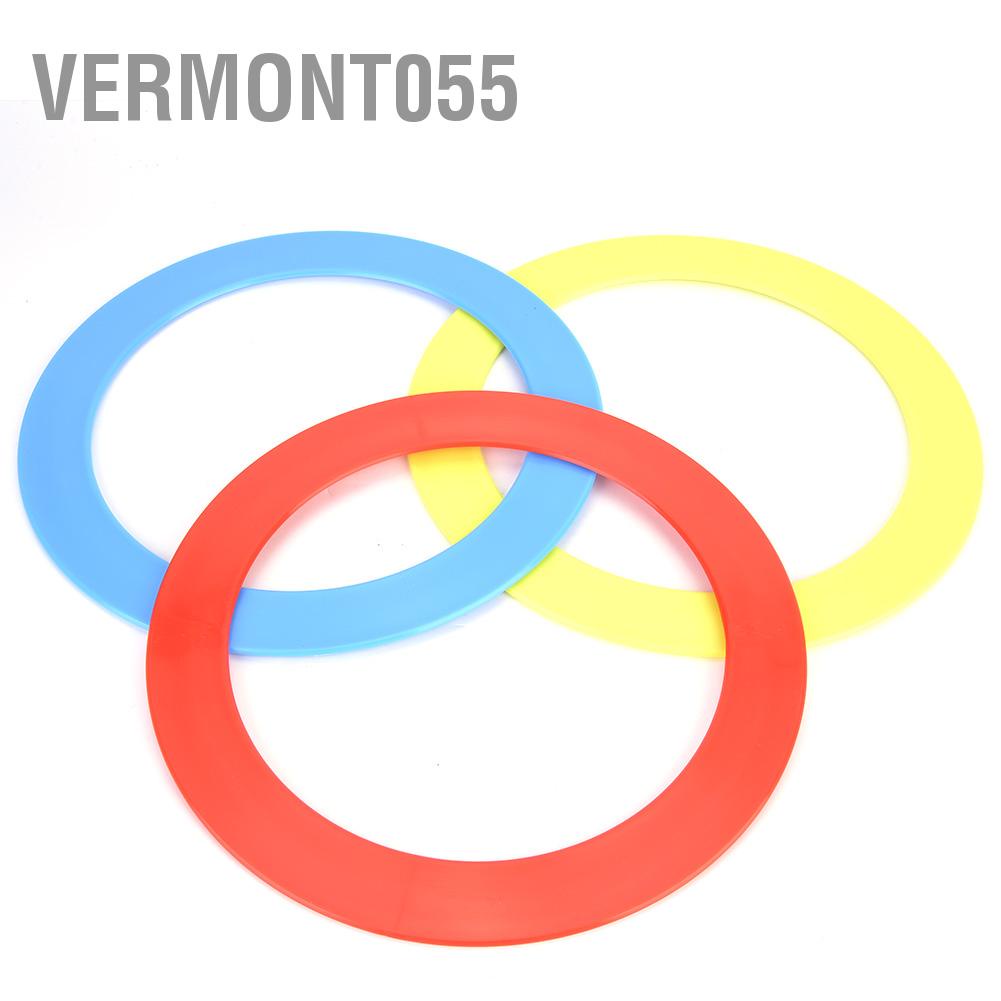 Hàng Hot 3 cái / Bộ tung hứng nhào lộn Ném vòng tay Đạo cụ quay tay Đồ chơi chú hề （Xanh đỏ vàng）Hàng giao ngayVermont055