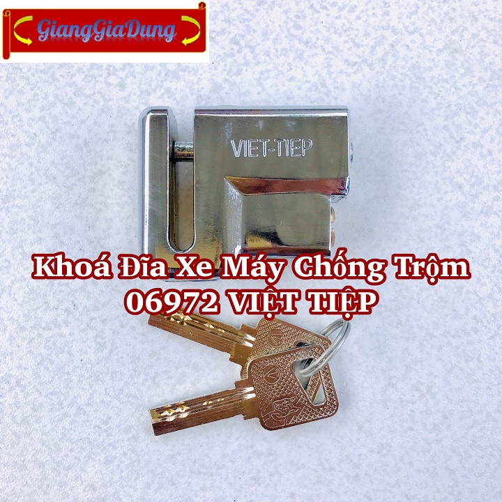 Khóa Đĩa Xe Máy Chống Trộm 06972 VIỆT TIỆP