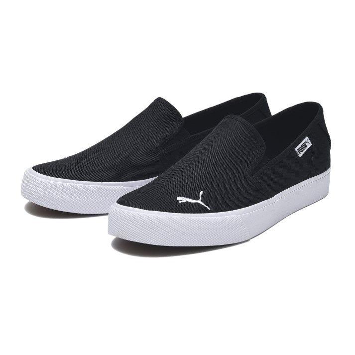 Giày Lười Nữ Puma Hàng Chính Hãng Giày Mọi Puma Bari Women's Slip On Màu Đen Thể Thao Không Dây - Simple Sneaker