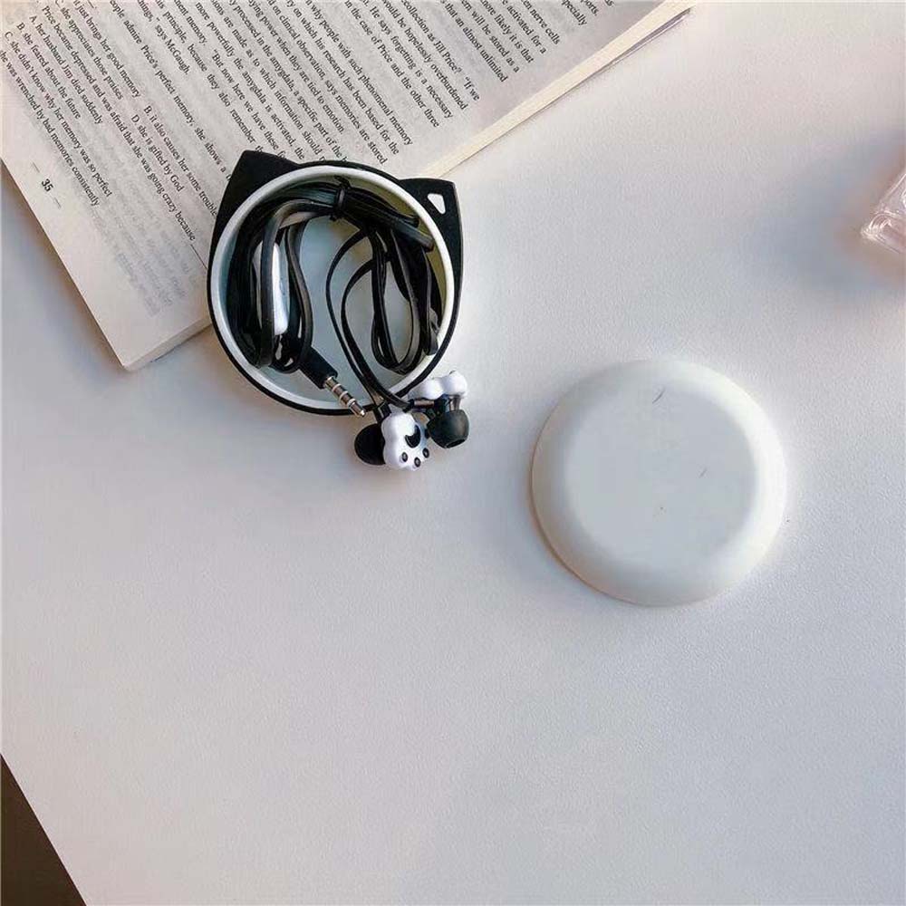 Tai nghe có dây GLENES âm thanh bass thiết kế dễ thương kèm mic nhiều màu sắc