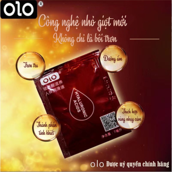 Gel Bôi Trơn OLO Gốc Nước 7ml(Che Tên)