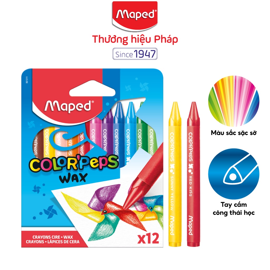 MAPED - Sáp màu Color'Peps Wax [Chính hãng]