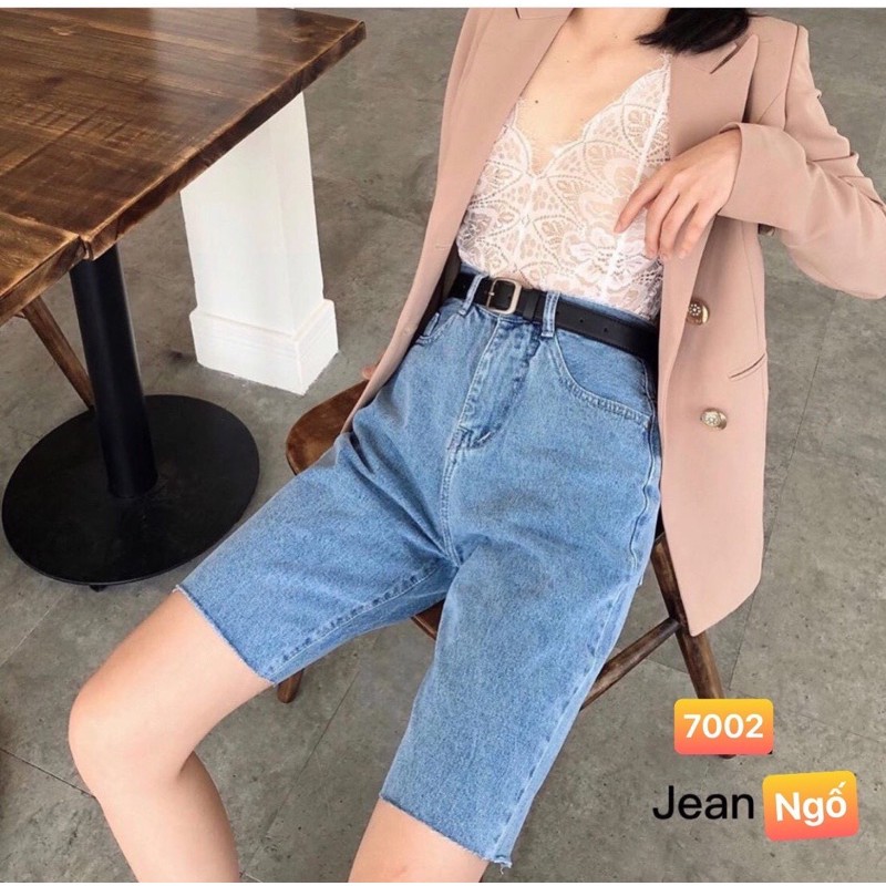 QUẦN JEAN NGỐ XANH TRƠN