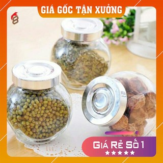 Lọ gia vị thủy tinh nghiêng 380ml