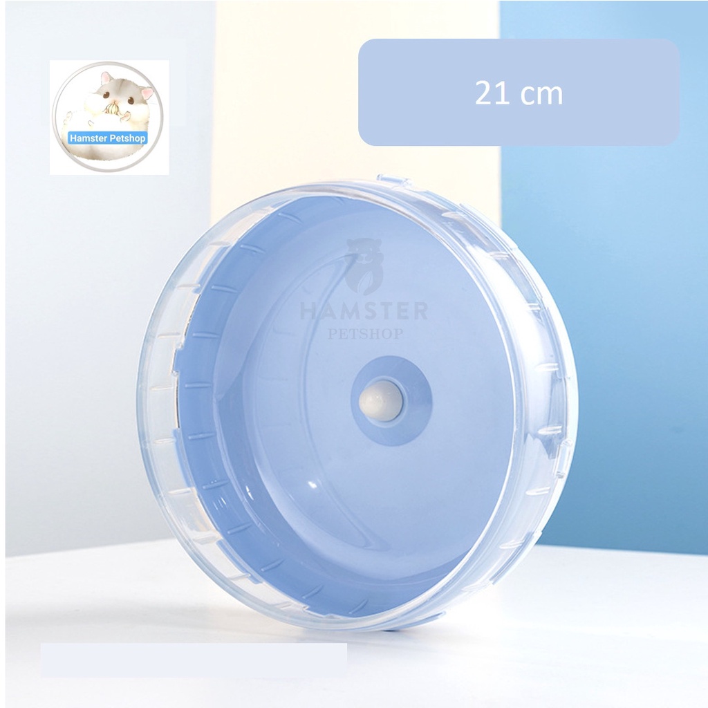 Wheel nhựa silent đa sắc màu cho hamster , sóc