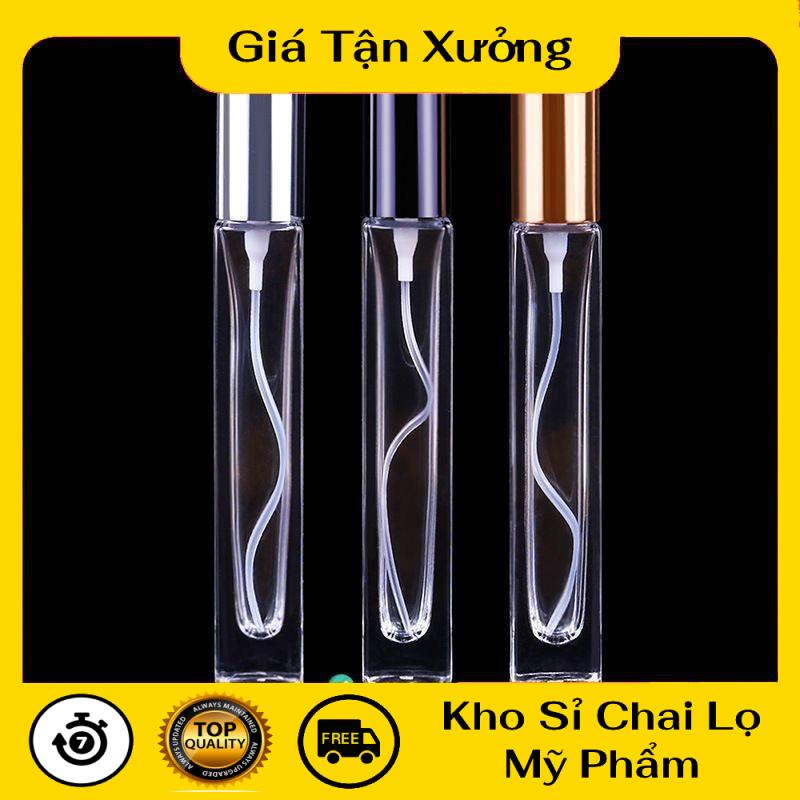 Lọ Chiết Nước Hoa ❤ TRÙM SỈ ❤ [10ml Cao dày] Lọ chiết nước hoa thủy tinh 10ml đựng dầu thơm , phụ kiện du lịch