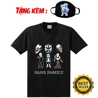 🔥SALE HOT🔥 BST Áo Thun bé Sans - áo game cực chất và đẹp - có size trẻ em