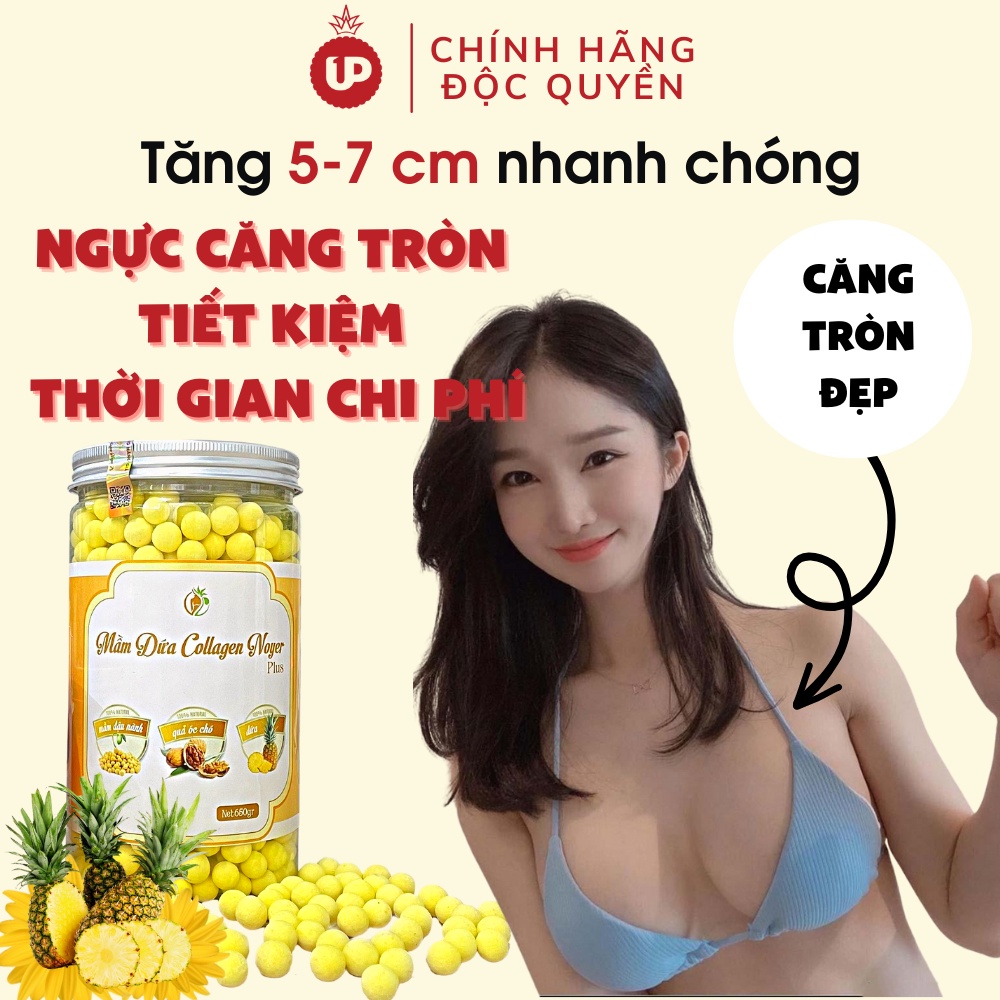 Viên mầm tăng vòng 1 nở ngực săn chắc ngực, tăng site vòng một giúp tăng size hiệu quả an toàn - ONE UP