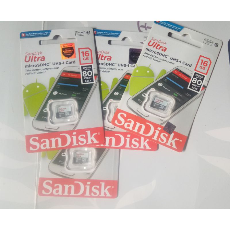 Thẻ Nhớ Microsd Sandisk 16gb | BigBuy360 - bigbuy360.vn