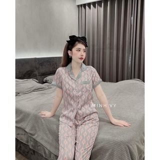 Bộ mặc nhà lụa cao cấp