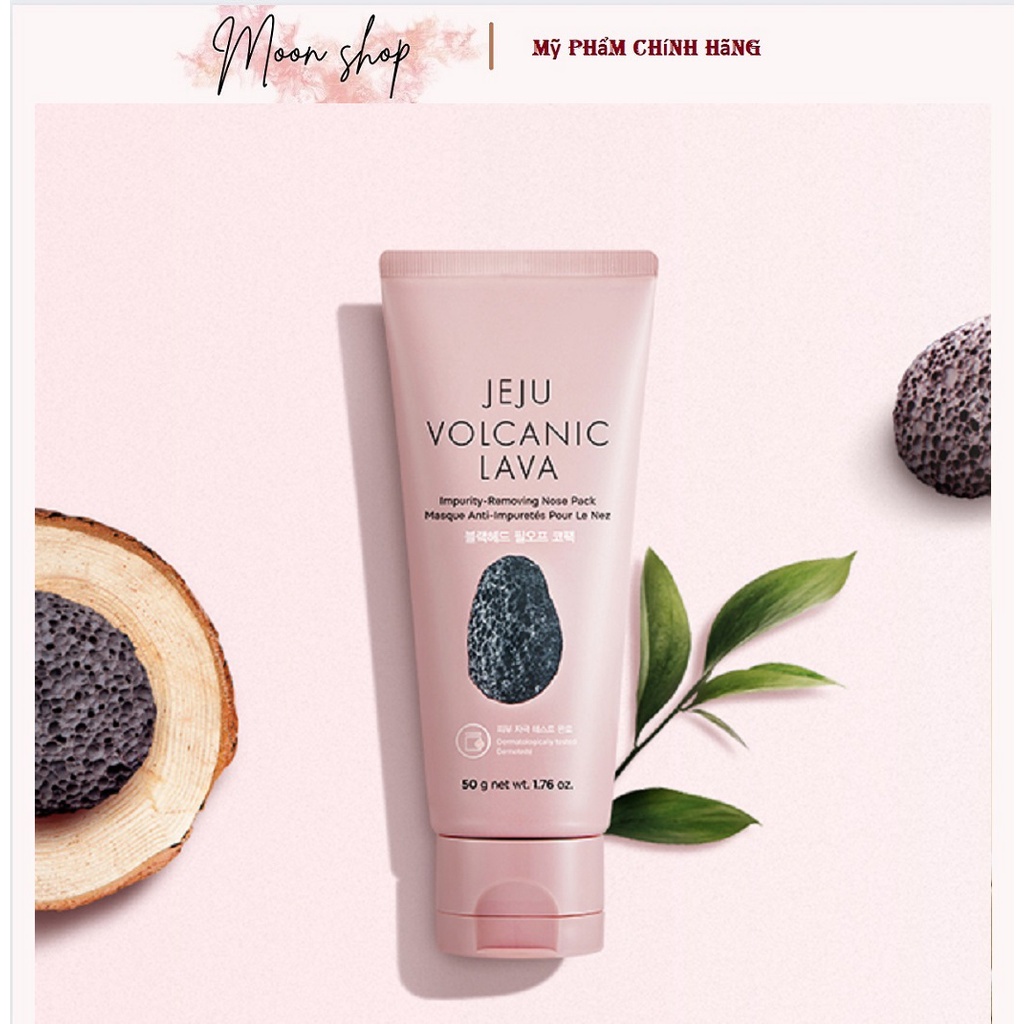 Mặt Nạ Lột Mụn Mũi The Face Shop Jeju Volcanic Lava Peel-Off Clay Nose Mask 50g