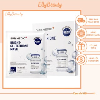 Hộp mặt nạ dưỡng trắng da chuyên sâu sur.medic+ bright glutathione mask 30g