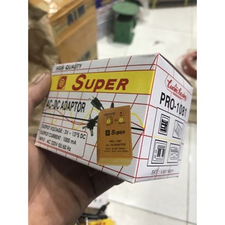 Adaptor đa năng 3v, 4.5v, 6v, 9v, 12v, 13.5v