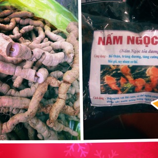 Combo 1kg ba kích và 0.5kg nấm Ngọc cẩu