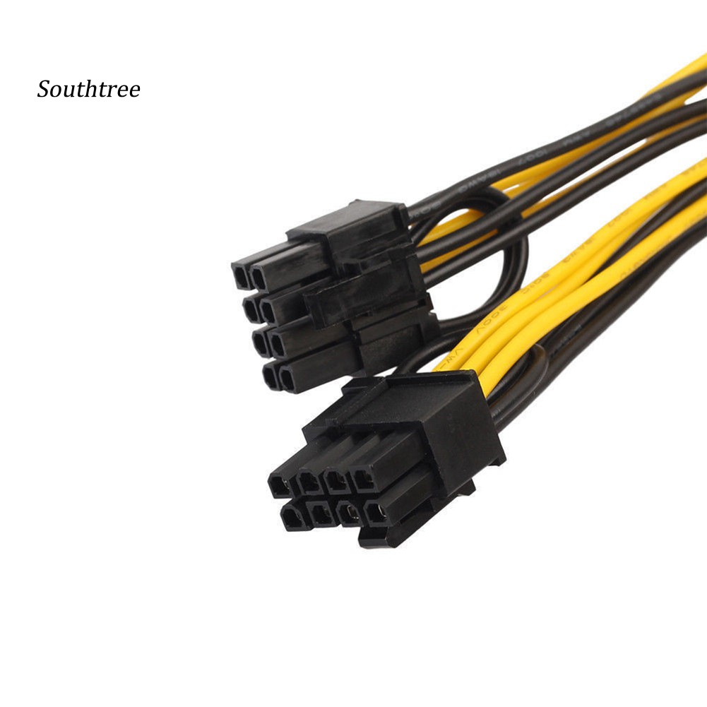 (Hàng Có Sẵn) Dây Cáp Chuyển Đổi Pci-E 6-pin Sang 2x 8-pin Gpu | BigBuy360 - bigbuy360.vn