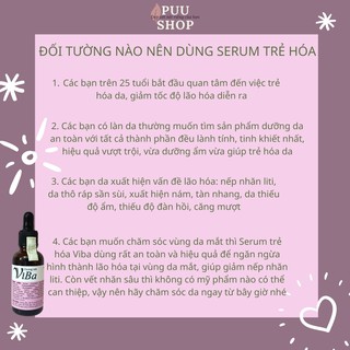 COMBO SERUM TRẺ HÓA 30ML & SERUM MỤN 5ML