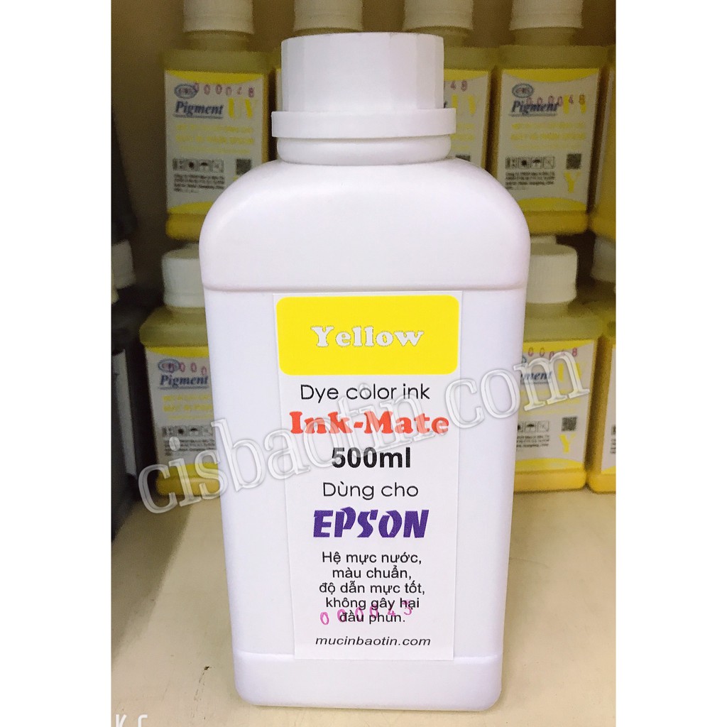 MỰC IN EPSON DYE INKMATE HÀN QUỐC BÌNH 500ML MỘT MÀU