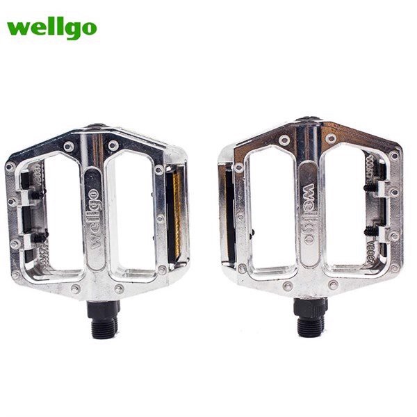 Pedal BÀN ĐẠP Wellgo bạc B087 PD01