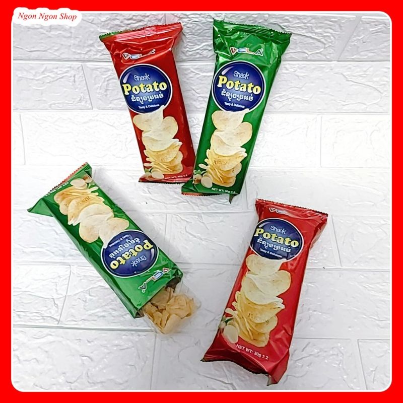 snack khoai tây chiên