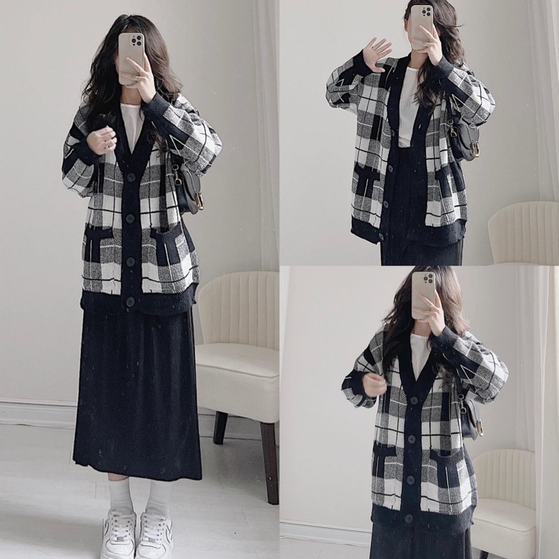 [SALE XẢ HÀNG] Áo khoác len cardigan Hàn Quốc, Áo khoác cardigan len ulzzang nhiều mẫu
