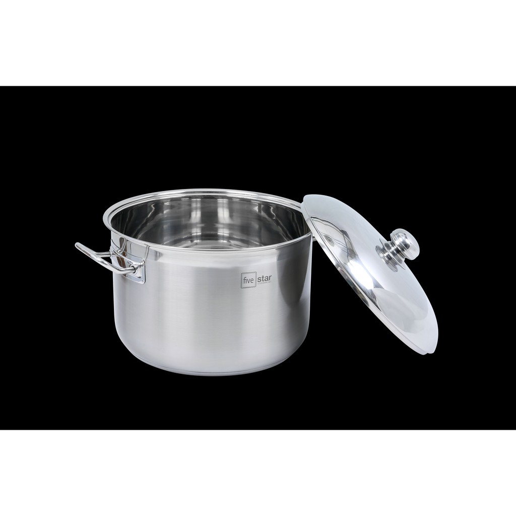 Nồi luộc gà inox 430 bếp từ 3 đáy cao cấp  Fivestar Standard ( 36cm )