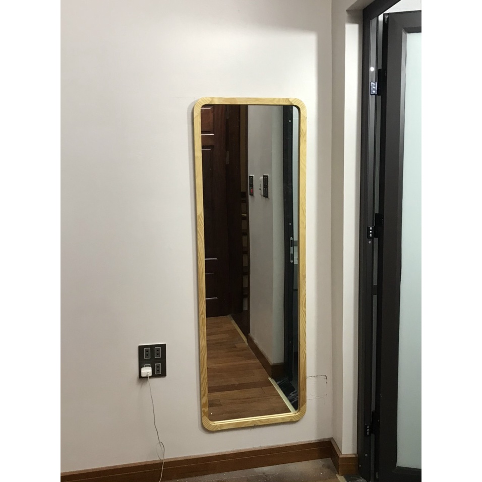 Gương treo tường khung gỗ sồi nhập khẩu Cao Cấp