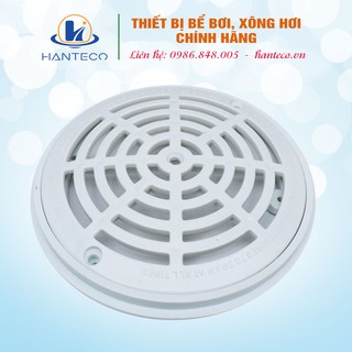 Nắp thu nước đáy hồ bơi hình tròn kích thước Φ208xΦ195x32mm