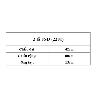 Áo 3 lỗ FSD (2201) (Ảnh/Video tự chụp)