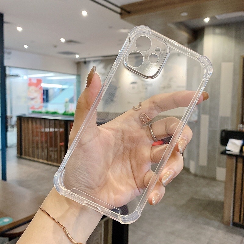 Ốp lưng trong suốt, Ốp lưng chống sốc cho 11 11Pro Max,12 12Pro Max, 13 13Pro 13Promax, X /Xs/Xmax, 6/6s/6Plus, 7/7Plus