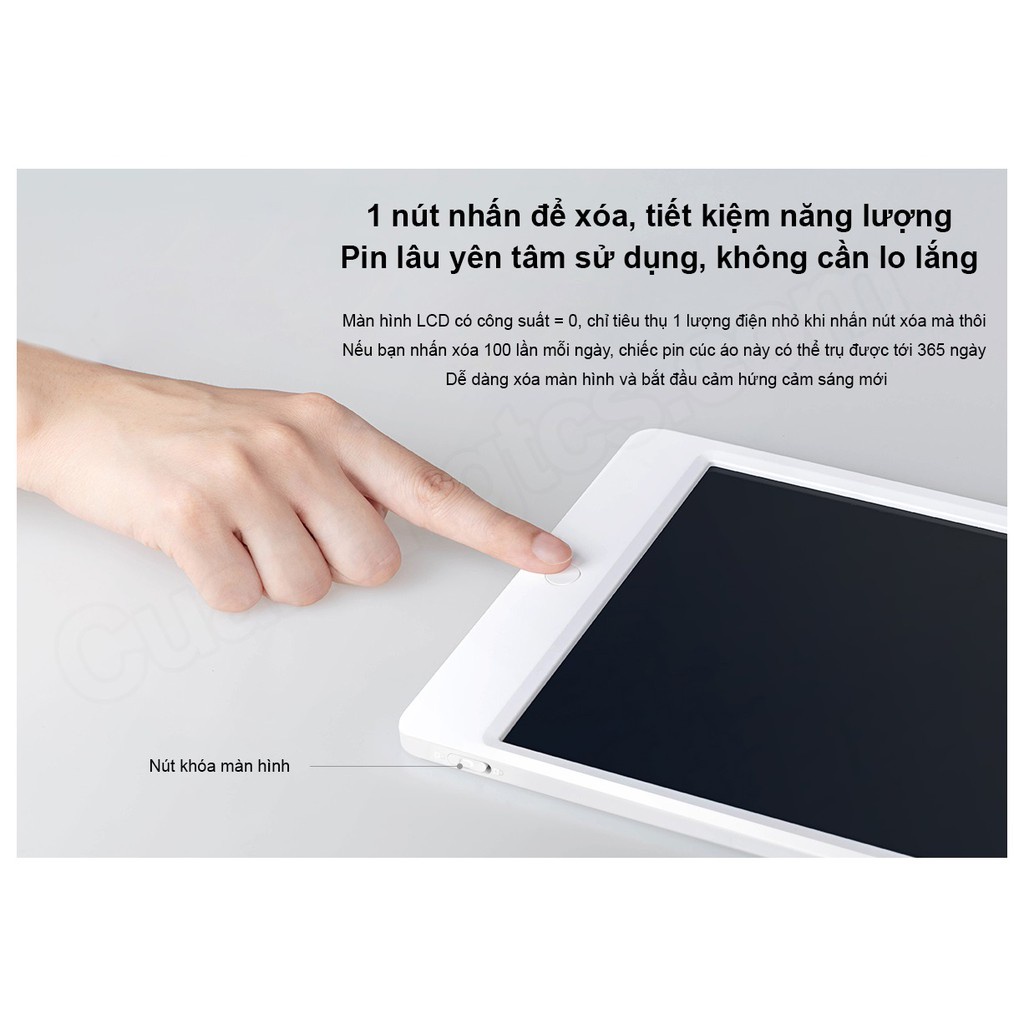 Bảng Vẽ Điện Tử Xiaomi - Bảng Vẽ Cho Bé 10 Inch Hàng Chính Hãng
