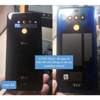[Xả kho]Nắp Lưng Kính LG V50 ThinQ 5G