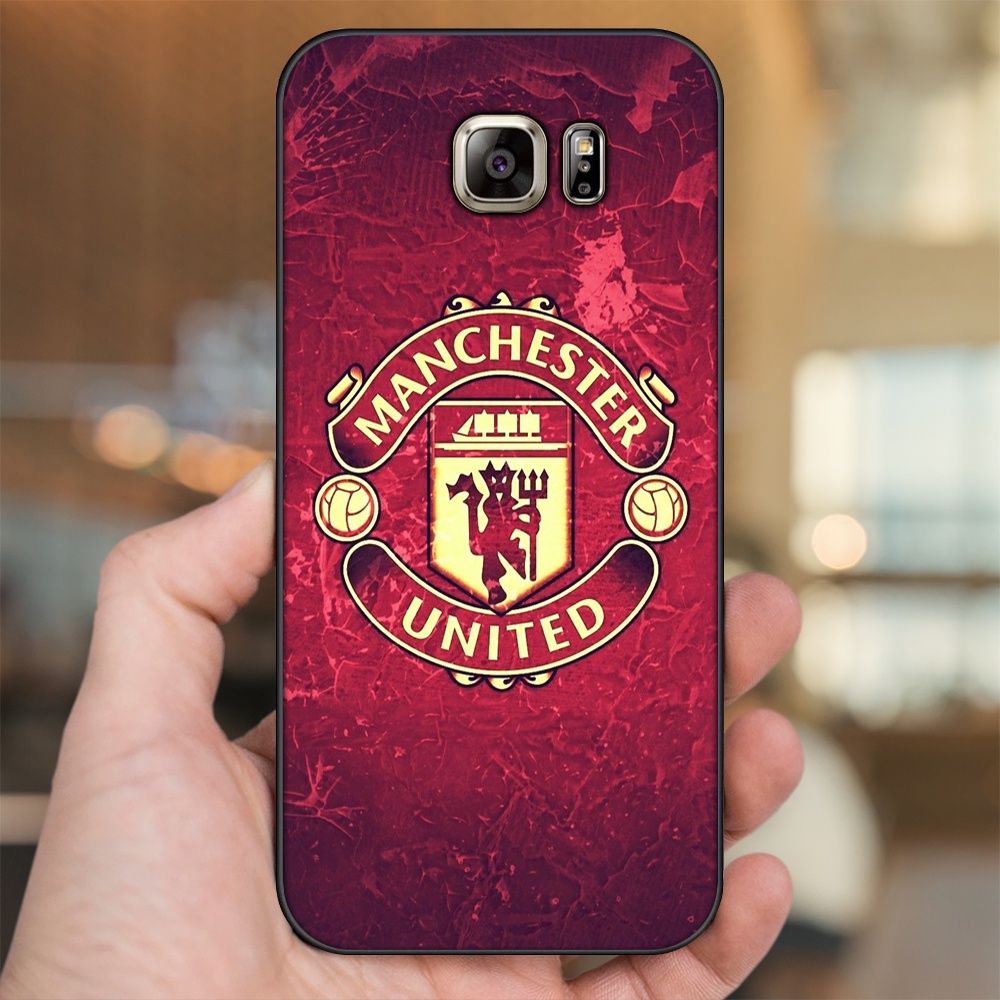 Ốp lưng Samsung Note 5 viền đen in hình MU Manchester United
