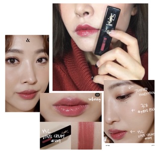 Son Kem YSL Vinyl Creamy Lip Stain No.407