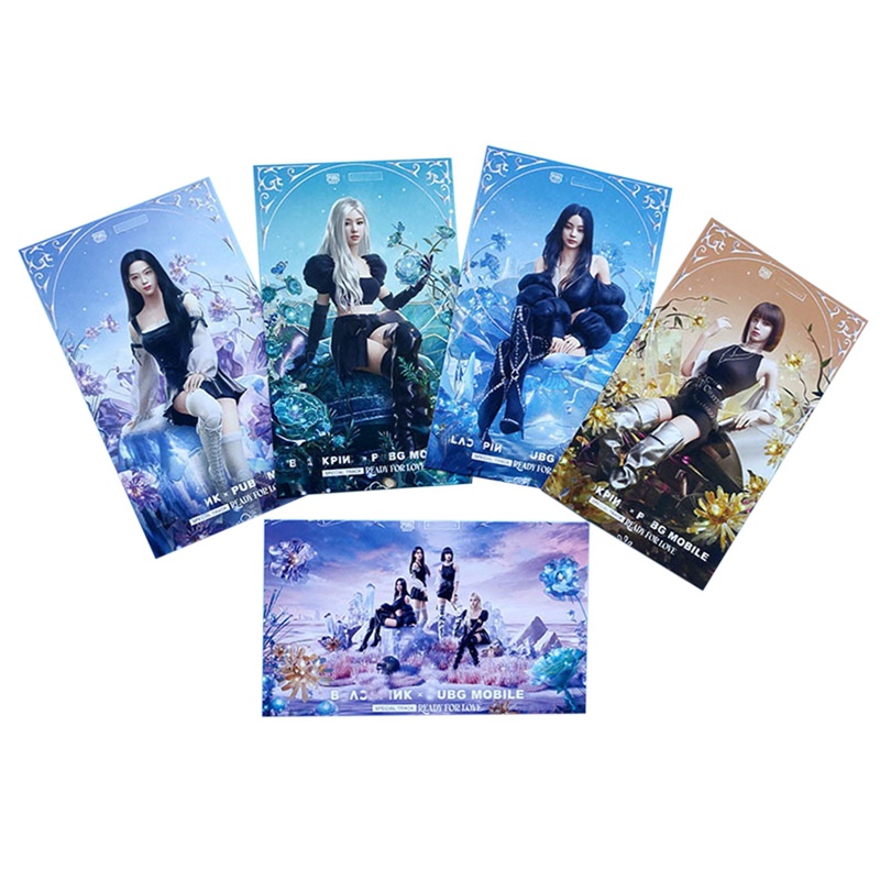 Set 5 Tấm Thẻ Ảnh Lomo Nhóm Nhạc BLACKPINK