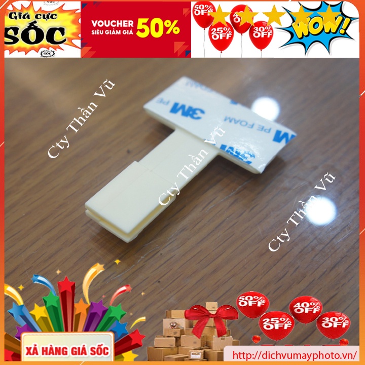 Khuy T kẹp dây dẫn máy in phun màu Epson T60 1390 1430 Canon IX 6770 5860 6560  Brohter Hp chất lượng chuẩn