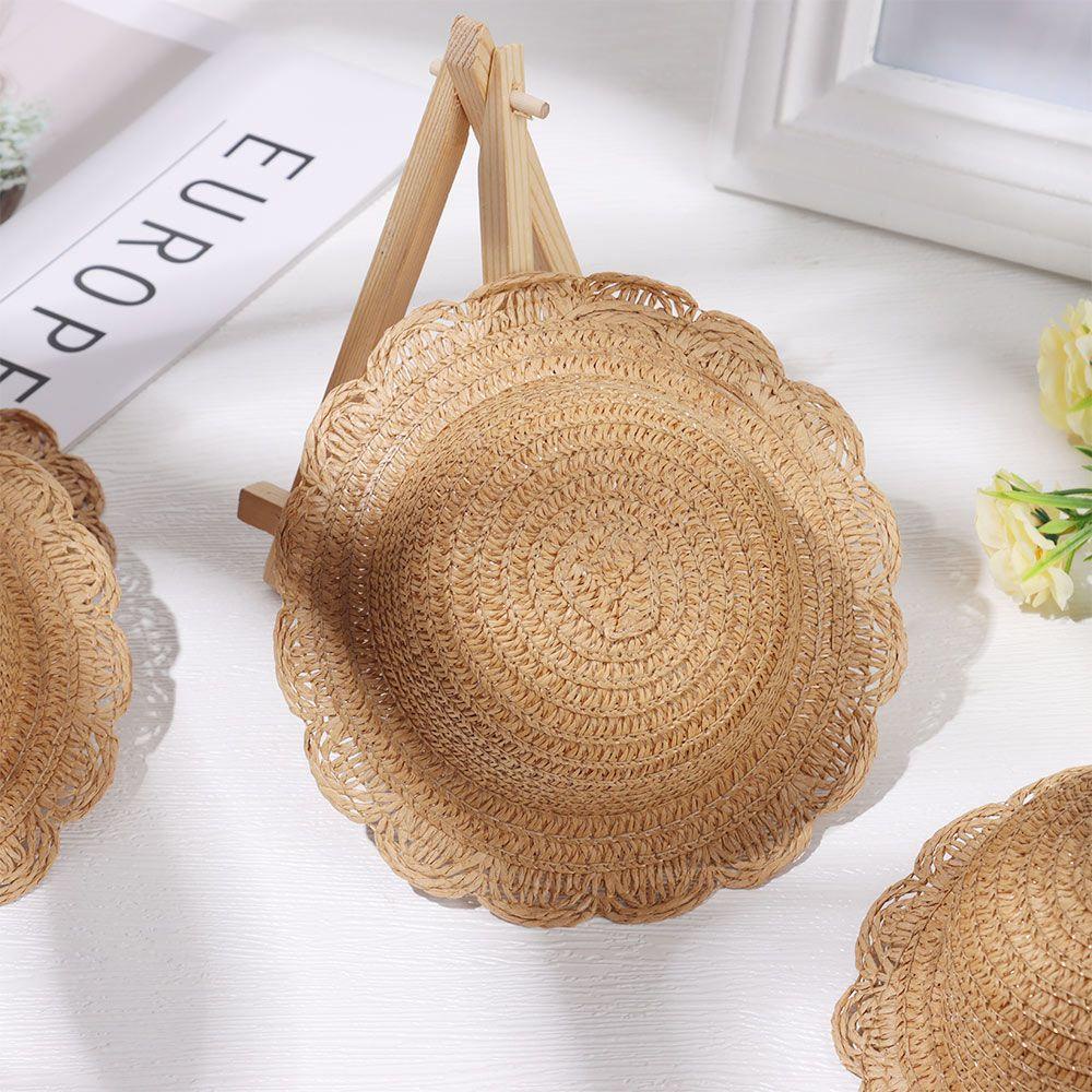 DIACHAVN Nón Cối Mini Phối Ren Handmade Xinh Xắn Dành Cho Nhà Búp Bê