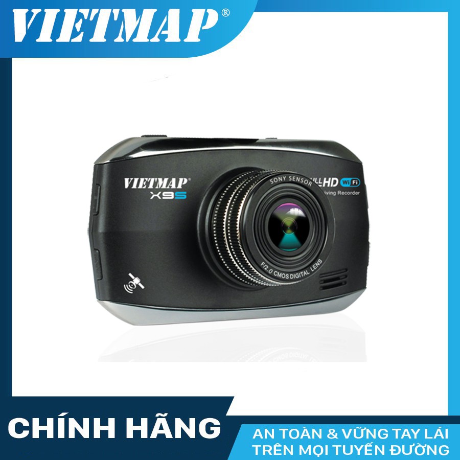 Camera hành trình Vietmap X9S + thẻ nhớ 32Gb class 10