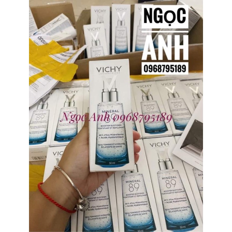 Vichy Mineral 89 - Dưỡng chất khoáng cô đặc,phục hồi da