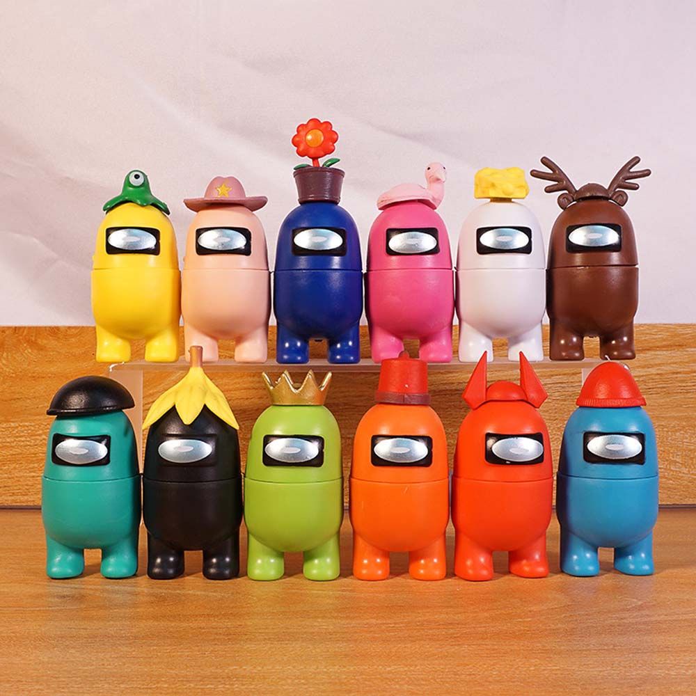 12/7 Mô hình đồ chơi nhân vật Among Us trong game cho trẻ em