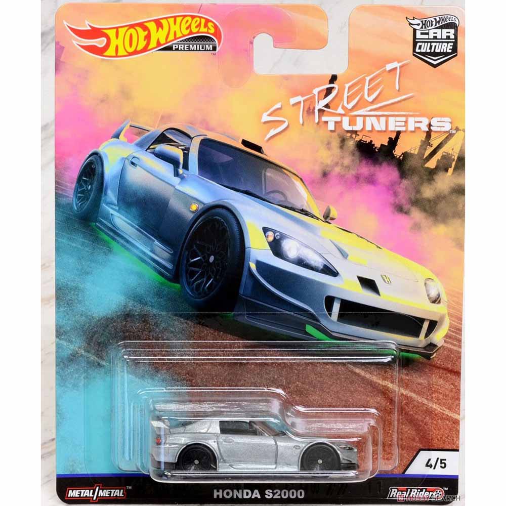 Xe Mô hình Hot Wheels Honda S2000 Street Tuners Premium CAR CULTURE