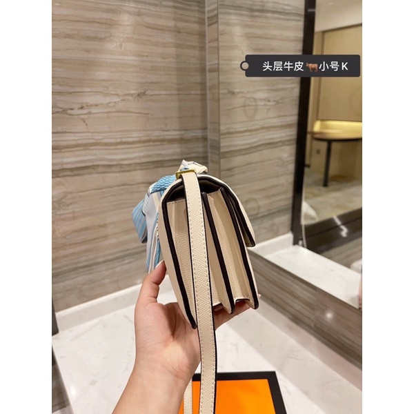 Túi xách hẻmes khoá chữ H chất da thạt sz 18