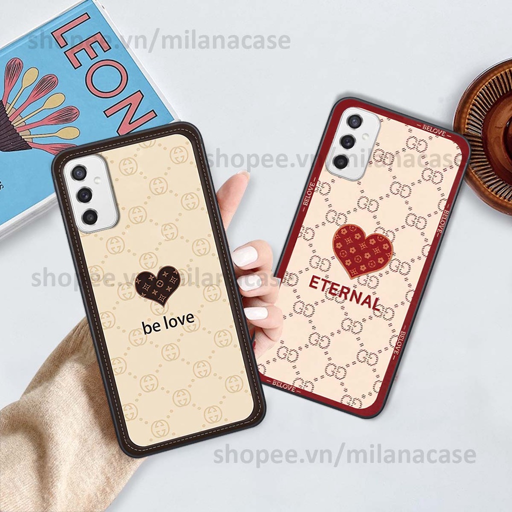 Ốp Samsung M52 5G hình trái tim be love tình yêu siêu đẹp, cá tính, thời trang
