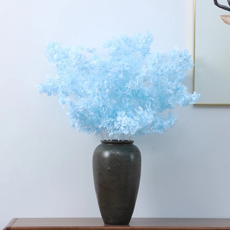 1 Cành Hoa Giả 90cm Trang Trí Nội Thất