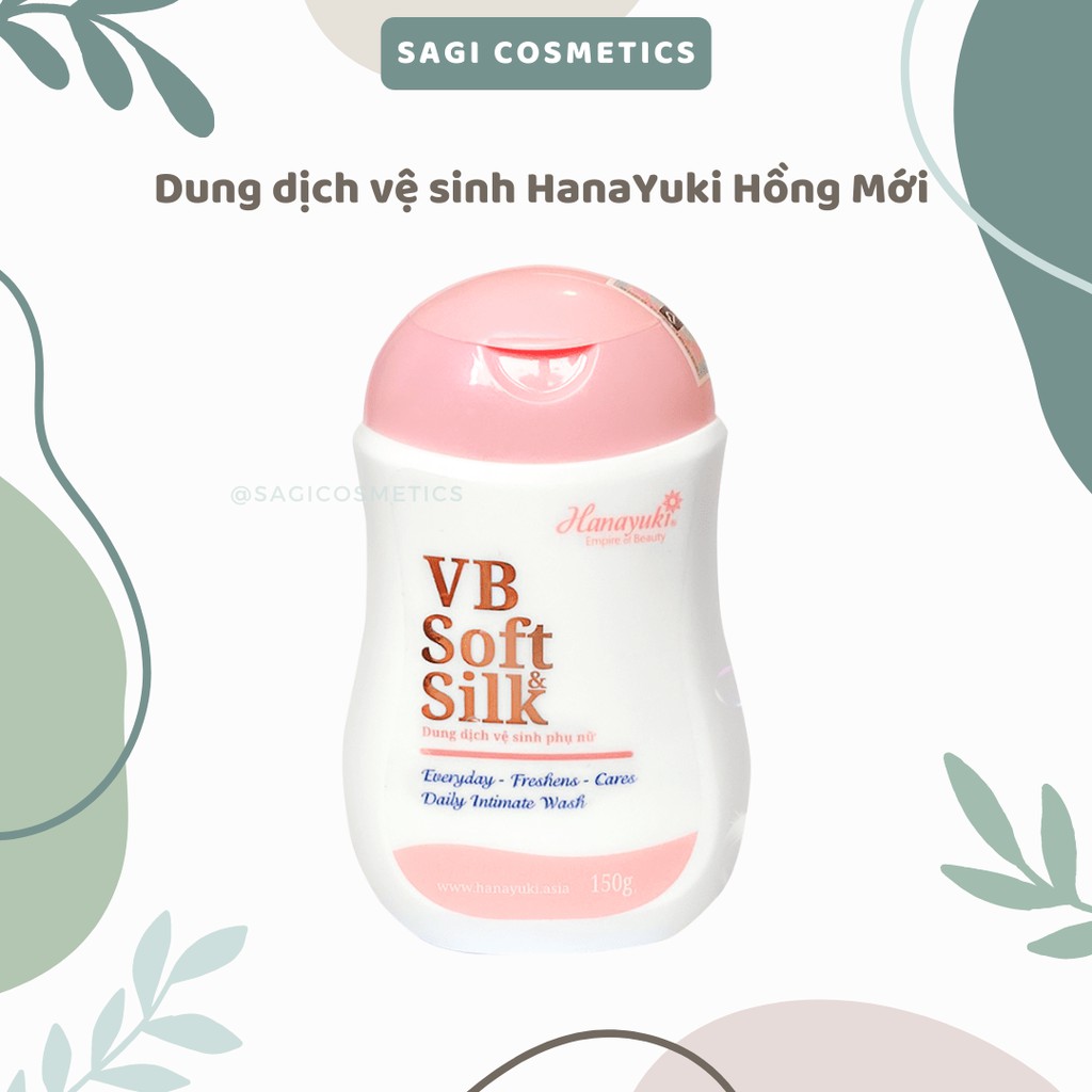 Dung Dịch Vệ Sinh Phụ Nữ Hana VB Soft Silk Hanayuki